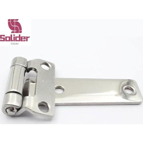 2 pcs High Quality Stainless Steel T Type Container Hinge Forged Truck Door Hinges Deck Cabinet Door Hinge Yacht Accessories