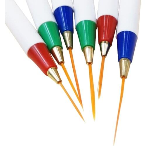 3Pcs Wire Drawing Pen Nail Brush Used for Painting Art Design Suitable Draw the Perfect Curve Gel Nail Brush