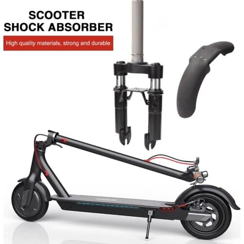 Electric Scooter Modified Shock Absorber Front Suspension Dustproof Mudguard Set for Xiaomi M365 Pro Pro2 1S Scooter Accessories