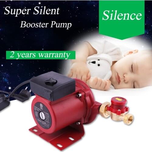 Mini water pressure booster pump 200W household booster pump for shower automatic water booster pump small shower booster pump
