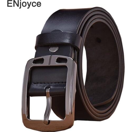 Mens Advanced Genuine Leather Belt Luxury Brand Belts for Men High Quality Original Cowhide Male Strap Waistband Accessiory