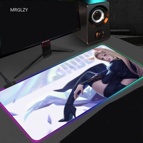 Sexy Mouse Keyboard Pad Precision Edge Locking Process Mouse Pad Office Game Computer Mouse Pad Anime Gaming Setup Accessories