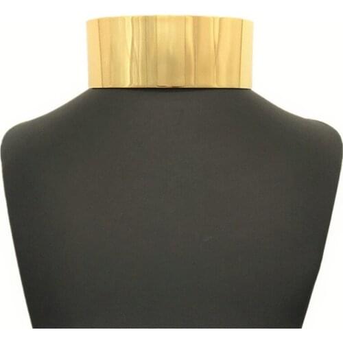 Most Popular Jewelry Accessories Punk Hyperbole Gold&Silver Color Torques Choker Necklace for Women