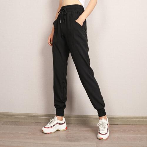Sports Plus Size Fitness Pants Womens Yoga Running Trousers Quick Dry Loose Training Pant Gym Workout Sweatpants for Girls