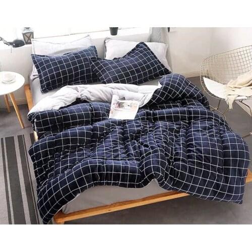 Twin/Queen/King size printed Thick warm Quilt Duvet home Luxury patchwork Winter Lamb cashmere Blanket quilted Bedding Comforter