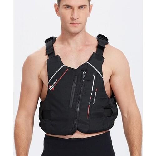 Universal Outdoor Swimming Boating Ski Rafting Vest Neoprene Life Vest Adult Children Men Women Water Sports Buoyancy Jacket -40