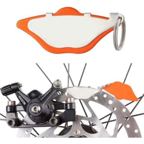 Bicycle Anti Rubbing Disc Stainless Steel Adjusting Plate Bicycle Disc Brake Accessories MTB Road Bike Disc Gap Regulator