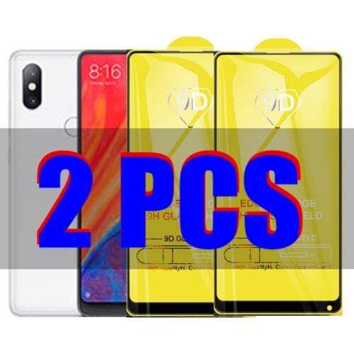 2Pcs 9D Glass for Xiaomi Mi Mix 2S Protective Glass on the for Xiomi Mi MiX 2s MiX2s MIMix2s Screen Protector Film