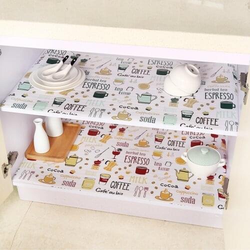1 Roll Kitchen Table Mat Drawers Cabinet Shelf Liners Pads Flamingo Cupboard Placemat Waterproof Oil Proof Shoes Cabinet Mat