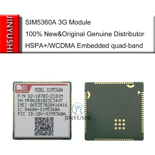 10PCS/LOT SIMCOM SIM5360A LCC 3G module 100% New&Original Genuine In stock HSPA+/WCDMA Embedded quad-band SIM5360