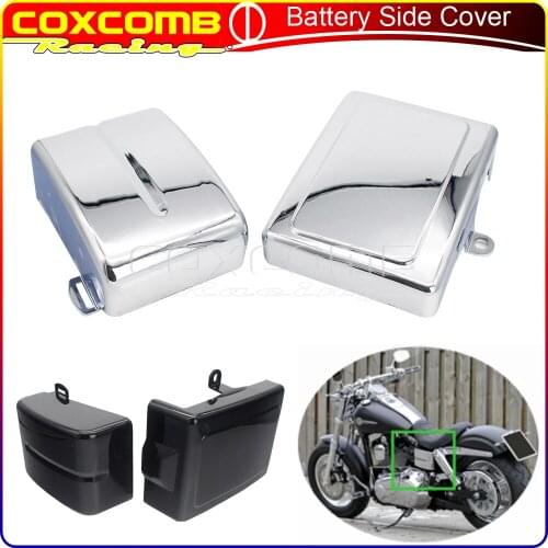 4Color Left & Right Motorcycle Fairing Battery Side Fairing Covers For Harley Dyna Street Bob Fat Bob Wide Glide 2006-2017