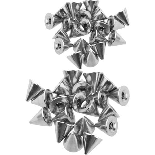 40pcs Replacement 5/6mm Balls Spikes Body Jewelry Piercing Barbell Parts