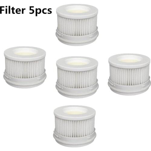 5Pcs Hepa Filter for Xiaomi Majia 1C wireless Vacuum cleaner Accessories Parts Replacements Kits vacuum sweeper