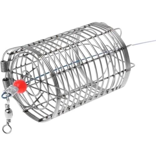 Aquarium Shrimp Small Bait Feeder Cage Dry Spinach Feeding Basket for Fish Floating Food AXYC