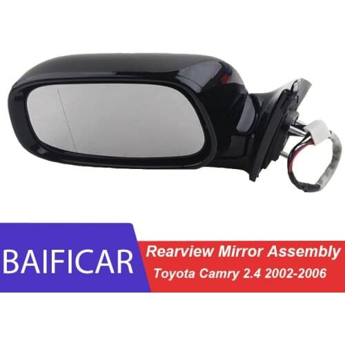 Baificar Brand New High Quality Rearview Rear View Side Mirror Assembly Left Right For Toyota Camry 2.4 2002 2003 2004 2005 2006