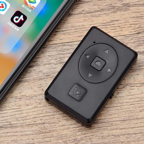 One Button Bluetooth-compatible Remote Control Taking Photos Mini Shutter Release Button for Selfie Camera Controller Adapter