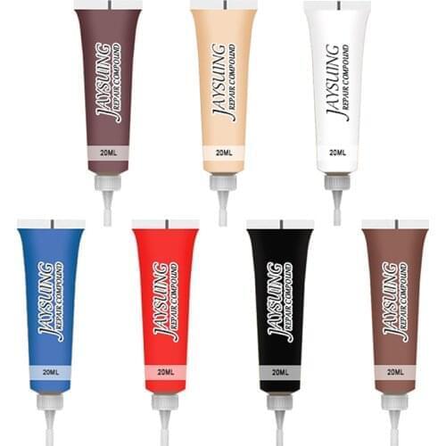 Fast Ship! High Quality 20ml Household Advanced Leather Repair Gel Car Seat Home Leather Complementary Color Repair Paste Tslm1