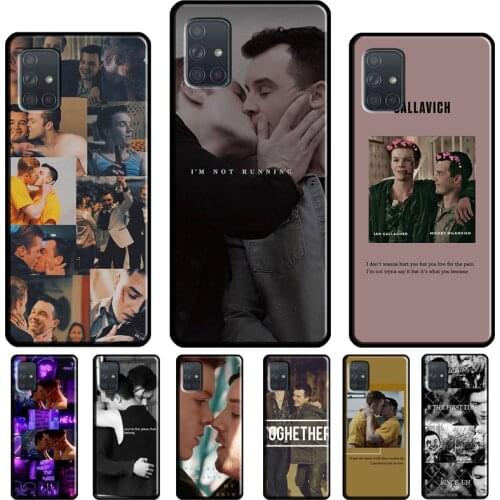 Gallavich Pride Love TV Shameless Case For Samsung A51 A71 A31 A41 A11 A40 A50 A70 A72 A52 A42 A32 A12 A20e A21S Phone Cover