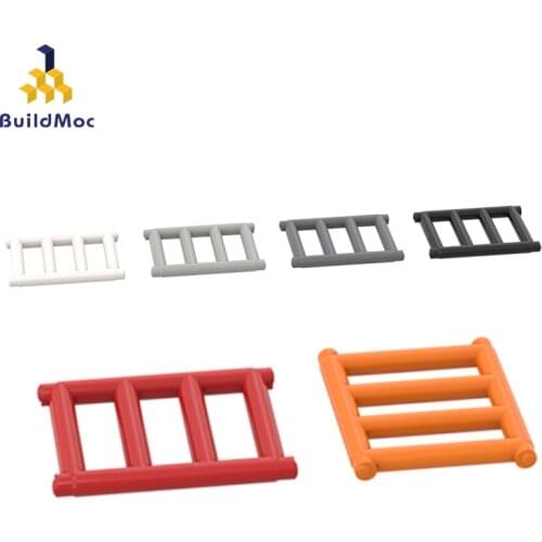 BuildMOC Compatible With Assembles Particles Grid Building Blocks Parts DIY LOGO Educational Creativ