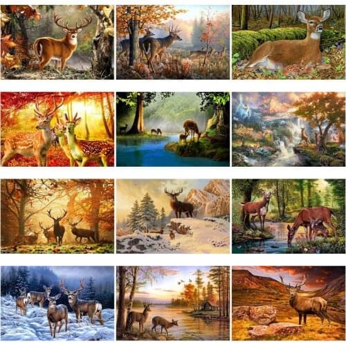 DIY Dear 5D Diamond Painting Full Round & Square Rhinestone Mosaic Diamante Embroidery Cross Stitch Wall Art Home Best Gift