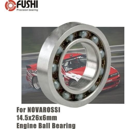 PX26145EC 14.5*26*6 mm Engine Ceramic Ball Bearing 1PC ABEC-3 C3 Clearance T46 Bearings For NOVAROSSI BONITO 21-7XLBS 16002