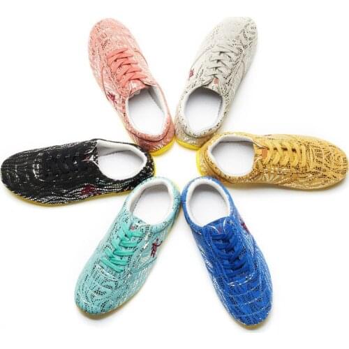 UNISEX Kids&Adult EU27~EU47 tai chi wushu shoes kung fu martial arts competition shoes rose/blue/gray/golden/black