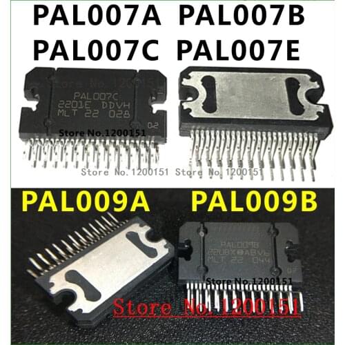PAL007A PAL007B PAL007C PAL007E PAL009A PAL009B ZIP-25