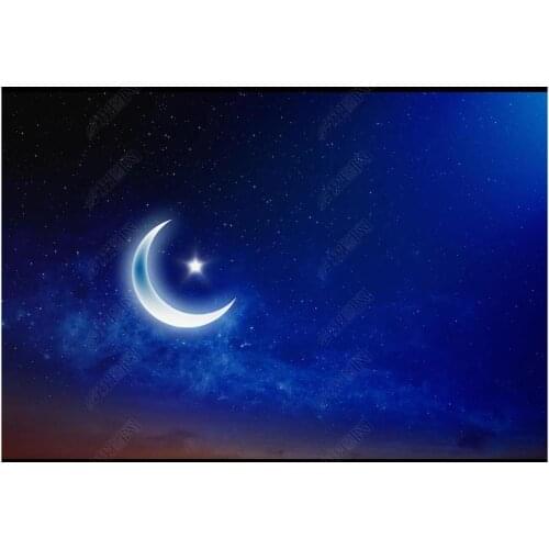 Custom wallpaper for walls 3 d ceiling murals wallpaper Sky night sky moon living room bedroom ceiling zenith mural wall papers