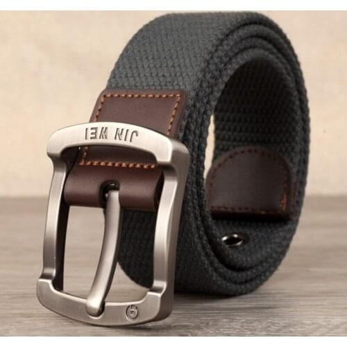 Military Brand Pin Buckle Belt Outdoor Sports Tactical Belt Unisex High Quality Canvas Belts for Jeans Male Luxury Casual Straps