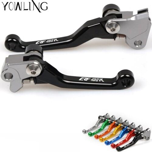 For HONDA CRF450R CRF 450R CRF 450 R 2004 2005 2006 Motocross Dirt bike Pit bike CNC Pivot Foldable Clutch Brake Lever