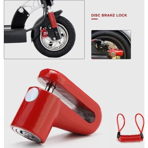 Anti-Theft Wheel Disc Brakes Lock For Xiaomi Mijia M365 Electric Scooter Skateboard Bicycle MTB Bike Motorbike Safety Lock