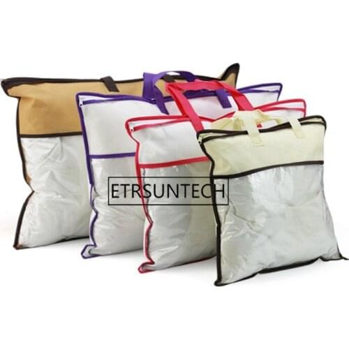 100pcs Quilt Storage Bag Household Blanket Pillow Clothing Container Wardrobe Bedding Gear Case Home Accessories Organizer