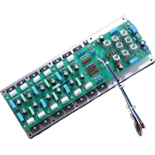 14pcs TTC5200 Tube Amplifier 500W Mono Powerful Amplifier Board Stage Assembled Amplifer Reference FM801 Line With Radiator