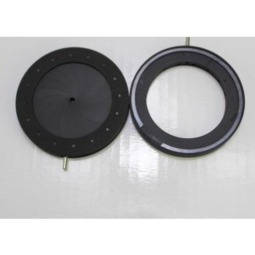 20pcs 1.5-37mm Amplifying Diameter Metal Zoom Optical Iris Diaphragm Aperture Digital Camera Microscope Adapter Condenser