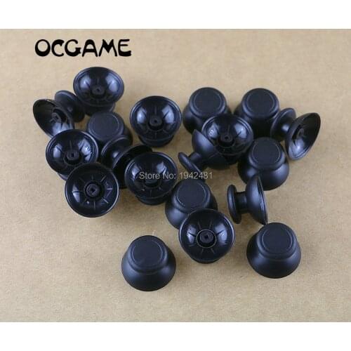 20pcs small Hole Black 3D Analog Plastic Thumbstick Rocker Joystick Grip Cap Shell Caps For Wii U WiiU Pro Controller