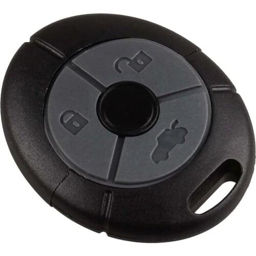 3 Rubber Button Remote Key Case Fob for MG Rover 25 35 ZS ZR ZT