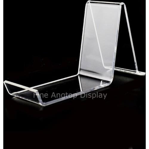 5pcs/lot Acrylic L-type Shoe Display Sand Holder Women Jewelry Display Rack