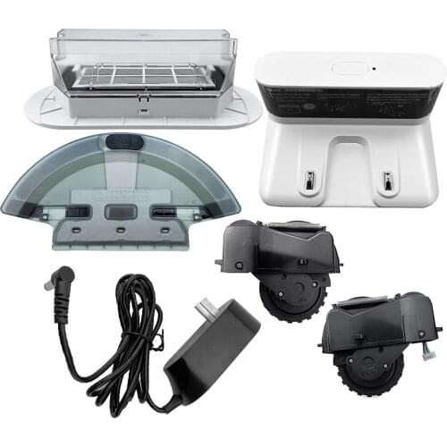 Brush Cover Wheel Charger Dust Box Water Tank for 360 S6 Robotic Vacuum Cleaner Spare Parts Accessories