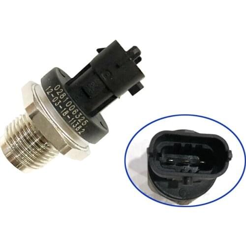 Fuel Common Rail Pressure Sensor 0281006365 for Weichai