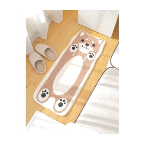 Children Cartoon Carpet Dog Cat Bear Panda Cute Bedroom Non-Slip Soft Pad