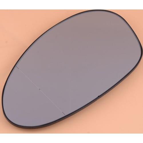 DWCX 2 Pin Car Left Side Wing Door Mirror Glass Heated White 51167157247 Fit for BMW E82 E90 E91 E92 3-Series E46 M3 E85 Z4 E86