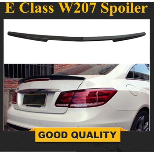 E class w207 c207 carbon fiber rear bumper trunk spoiler wings for mercedes 2010 - 2016 2-door coupe convertible e250 e200
