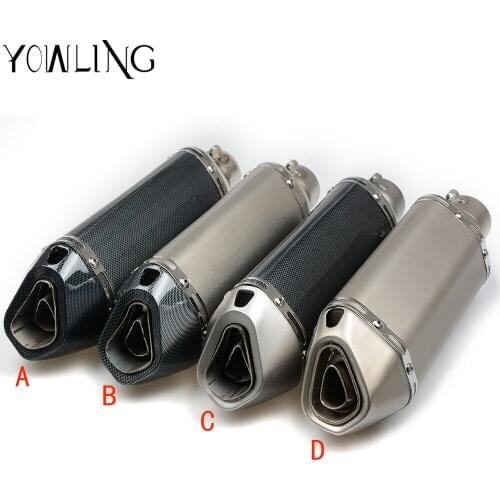 36-51mm MOTORCYCLE EXHAUST MUFFLER SCOOTER PIPE DIRT BIKE For 690 Enduro 950 Super Enduro 690 950 Supermoto 690