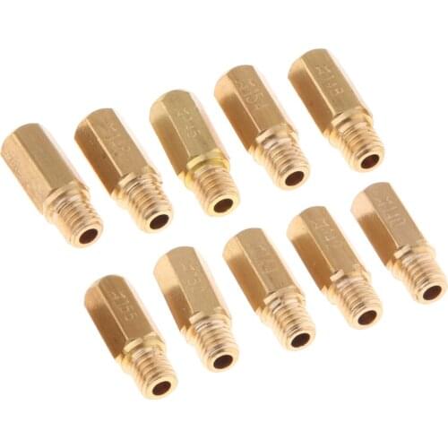 Carburetor Main Jet Kit #140 142 144 145 146 148 Injector Nozzle for GY6 Keihin OKO PWK Carb 125cc