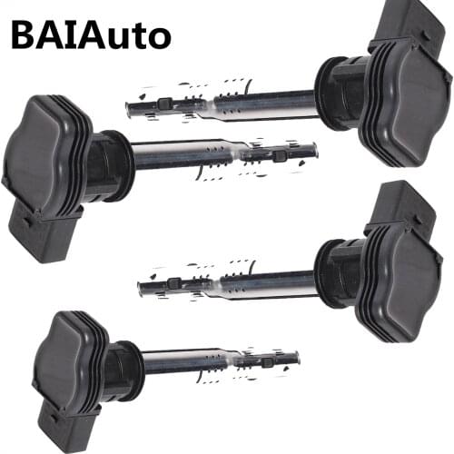 4PCS Ignition Coils For VW Jetta Golf Passat Tiguan CC Audi A4 A6 A8 TT Q3 Q5 R8 2.0L 07K 905 115 F 07K905715G 06H 905 115 B