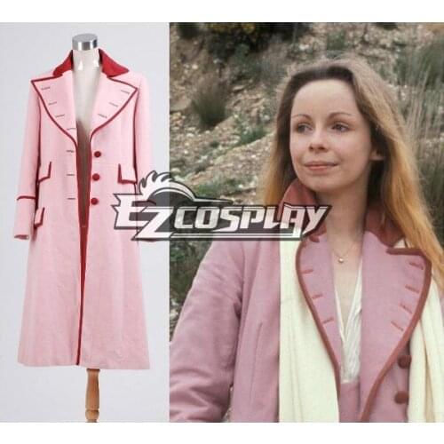 Doctor Who Dr. Long Pink Coat Cosplay Costume E001