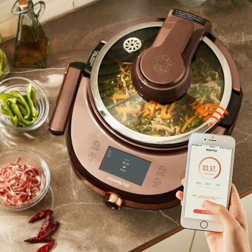 Joyoung cook robot Cooking machine multifunction Electric wok kitchen non-stick pans cooker automatic 1800w stir-frying pot 220v