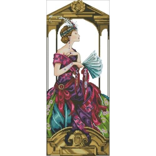 25-MD-99 Counted Cross Stitch 11CT 14CT 18CT DIY Cross Stitch Kits Embroidery Needlework Sets