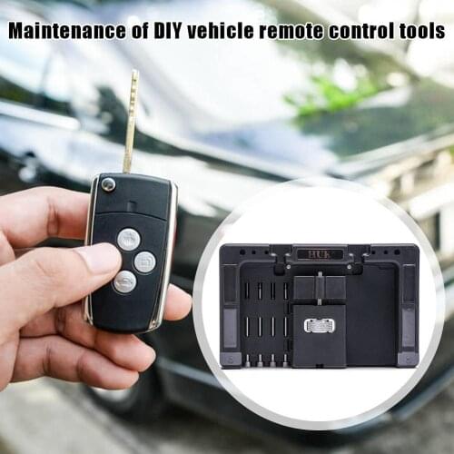 Original HUK Fixing Tool Flip Vice Of Flip Pins For Locksmith With Tool Four Control Pin Car Tool Remote Remove