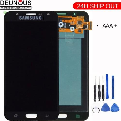 Original 5.5'' Super Amoled LCD For Samsung Galaxy J7 2016 J710 J710F J710M J710G LCD Display Touch Screen Digitizer Replacement